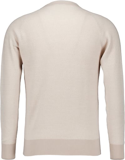 Gentiluomo - Trui Zand Gentiluomo Round Neck Ls Trui Zand K4199-280