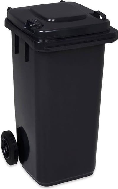 Kliko / mini container 120 liter - Grijs