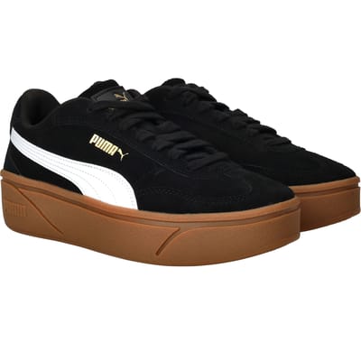 PUMA Puma Club II Era Platform SD Wns Dames Sneakers - Puma Black-Puma White