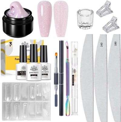 Born Pretty - Builder gel - Set - HEMA-vrij - Buildergel - Builder gel nagels - Builder gel set - Builder gel gel nagels - Gelnagels - Gel nagels - Gel voor nagels - Hard gel - Polygel EAN: 8720929461257 Nepnagels Born Pretty (1) Varianten