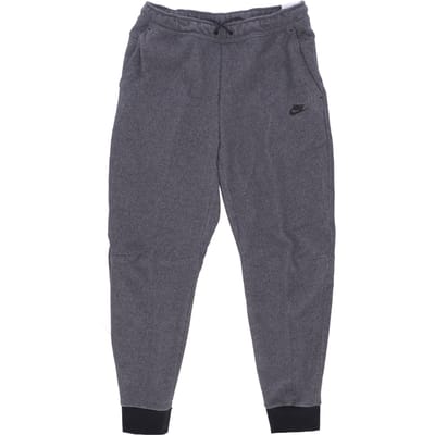 Sportkleding heren Tech Fleece winterjogger trainingspakbroek zwart/zwart