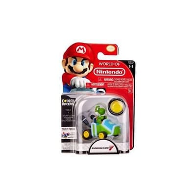 Jakks Pacific World of Nintendo Mario Kart 7 Coin Racers-Yoshi (Diversen) Nieuw