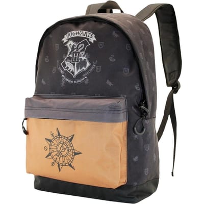 Sac à dos scolaire double compartiment Harry Potter Hogwart Collage
