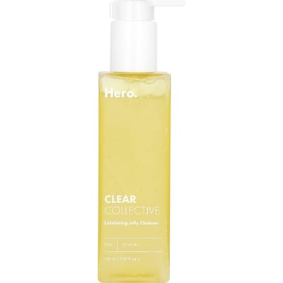 Hero Cosmetics, Clear Collective, Exfoliërende Jelly Cleanser, 150 ml (150 ml) beige