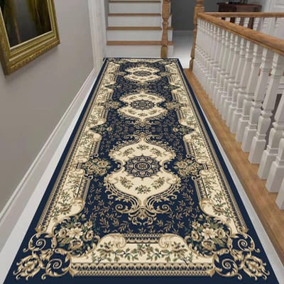 Luxe Europese Gangpad Gang Tapijten Lobby Hal Villa Lange Runner Lange Strip Karpetten Woonkamer Home Decor Hal mat Customized size beige