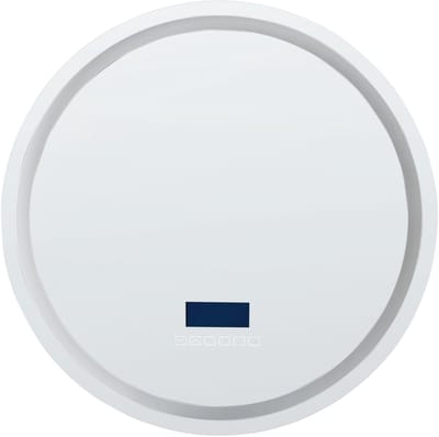 BROGNON - Badkamerspiegel met LED - Zilver - Aluminium