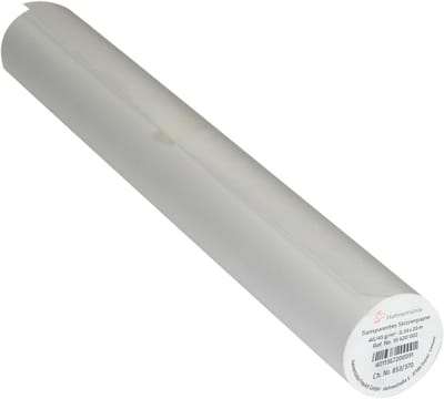Transparant schetsrol 0,64 x 20 m - Glad oppervlak voor contrasterende lijnen