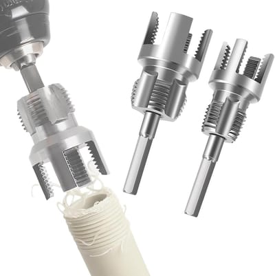 Professionele 2-in-1 draadsnijder voor binnen- en buitengebruik, geschikt voor water- en PVC-leidingen (1/2'' + 3/4'')