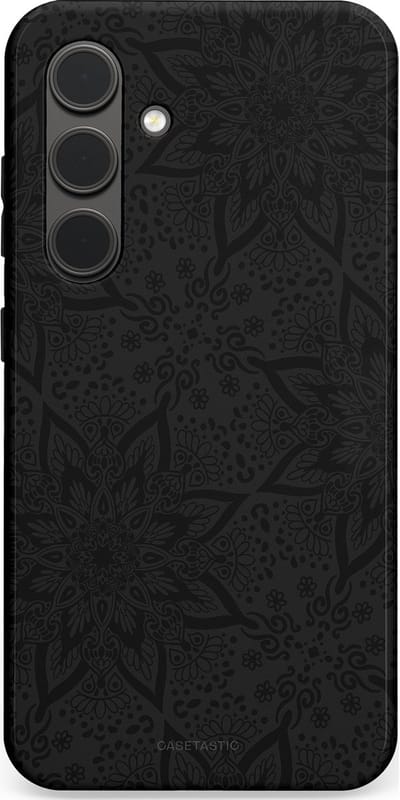 Casetastic Hoesje Geschikt voor Samsung S24 - Stijlvolle Beschermende Duo-layer Case - Mandala stijl
