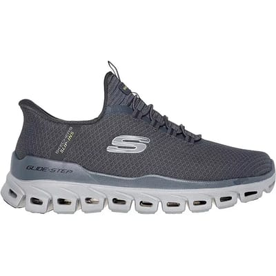 Skechers Slip-ins: Glide-Step heren sneakers grijs - Maat 40 - Extra comfort - Memory Foam