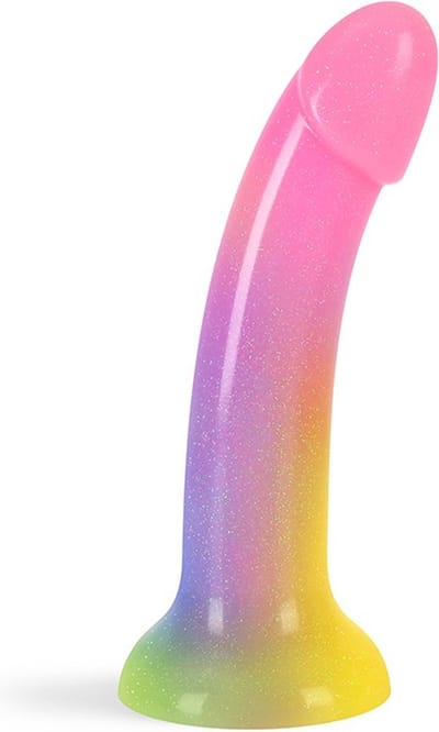 Love to Love - Dildoll Stargazer - Kleurrijke Dildo - Siliconen