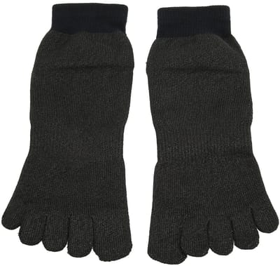 Dailygoods- Teensokken Snijbescherming Niveau 5 - Antislip Vijfvingersokken - Duurzaam HPPE - 2 Stuks - Geschikt voor Strand/Sport - Aangename Voetmassage - Strandsokken