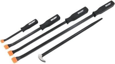 Pry Set met Oranje Handgrepen en Roll Head Bars