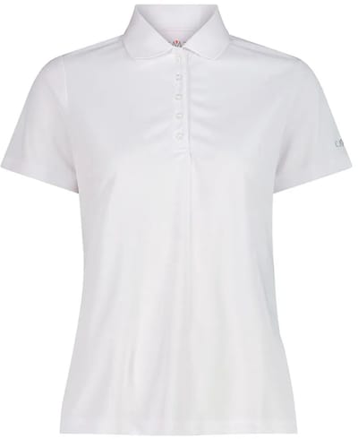 Cmp 3t59676 Korte Mouw Poloshirt Wit 2XL Vrouw