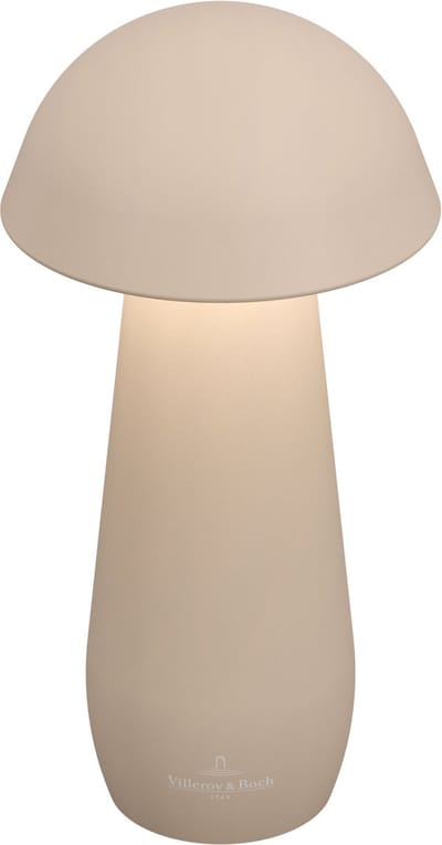 Villeroy & Boch tafellamp MODENA | 16cm| Zand | op accu