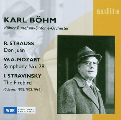 WDR Sinfonieorchester Köln, Karl Böhm - Strauss: Don Juan : Symphony No.28 & Stravinsky: The Firebird (CD)