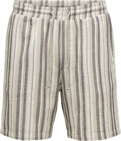 ONLY&SONS - ONSTREV LIFE REG STRU STRIPE SHORTS NOOS - Heren - Bermuda shorts