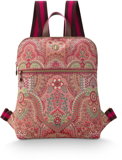 Pip Studio - Finlee Rugzak Dames - Rugtas - Jabali - Rood - 28x11x36cm