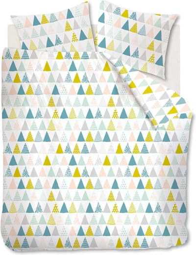 Ambiante dekbedovertrek Lorin Pastel  260x200/220 + 2 - 60x70 King size 260x200/220 + 2 - 60x70