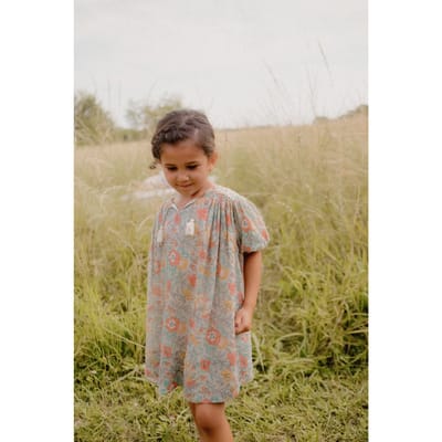 Louise Misha Dress Eugenie Water Flowers Size: 3M | Dresses Outlet | Unisex |