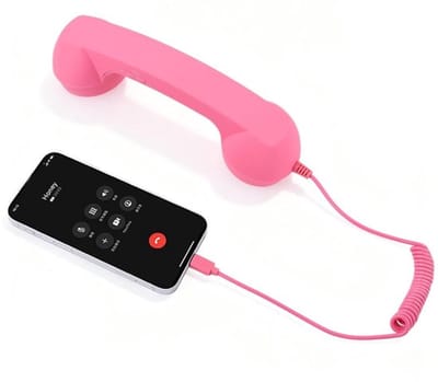 Allecto - Retro Telefoonhoorn - Vintage Telefoonontvanger - voor
