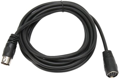 Store_9 - Verlengkabel - 3M - DIN 6 PIN Male naar Female - Audio Kabel - Voor Digitale Apparaten - Ideaal voor audioverbindingen - Flexibele lengte