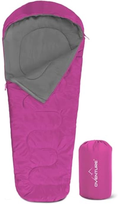 Mummyslaapzak 230x80 cm | Warm en comfortabel | Waterafstotend | Voor kamperen en reizen