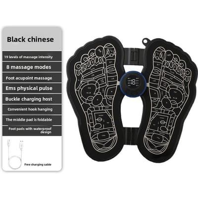 Intelligente Puls Voetmassageapparaat Elektrische Acupunctuur Ontspanning Acupunctuurpunt Opvouwbare Voet Voetpad Voetmassageapparaat