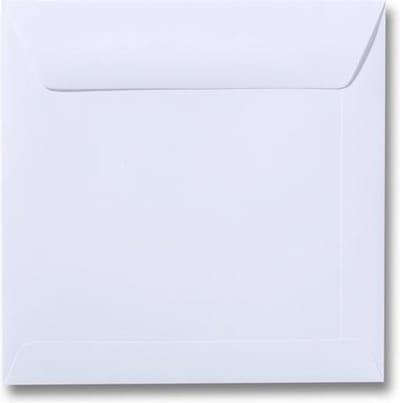 Envelop 19 x 19 Wit, 100 stuks