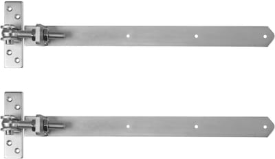 2 x Tuindeurscharnier 495 - 550 mm M16 Tuin-Poortscharnier Poortscharnier Poortbeslag van SO-TECH®