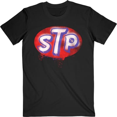 Stone Temple Pilots - Red Logo Heren T-shirt - S - Zwart