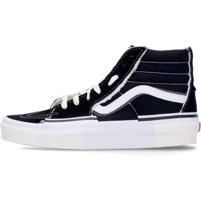 Sk8-hi Reconstruct Zwart/echt witte herenhoge schoen