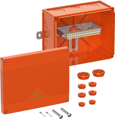 Spelsberg WKE 6 - 16 x 1,5q Aftakkast (l x b x h) 250 x 200 x 120 mm Oranje IP66 1 stuk(s)