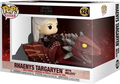 Pop Rides: House of the Dragon - Rhaenys Targaryen with Meleys Funko Pop #124