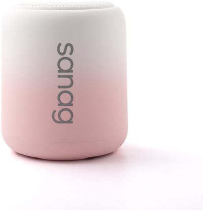 Sanag X6S Outdoor Portable Mini Gradient Bluetooth Speaker(Green Pink)