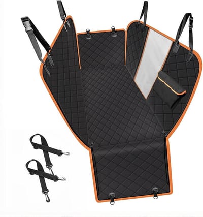Hondendeken Auto - Hondenmat Bank - Hond Vervoeren - Waterdicht Krasbestendig - 137x147 cm - Zwart