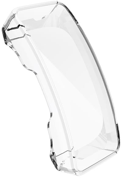 By Qubix - Geschikt voor fitbit Inspire 1 / HR / Ace 2 TPU case (volledig beschermd) - Transparant