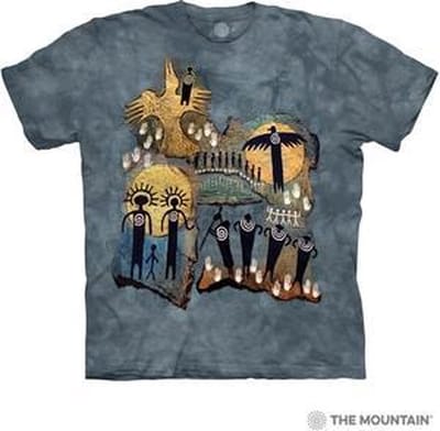 The Mountain Adult Unisex T-Shirt - Flight of the Shaman