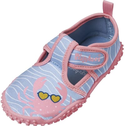 Playshoes Waterschoenen Krebs Meisjes Antislip Roze/blauw Mt 26-27