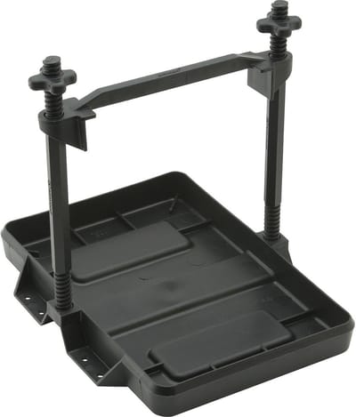 Batterijhouder - Accubak Batterijbox - Watersport Organisatie - Universele Pasvorm - 179 x 172 x 69 cm - Zwart