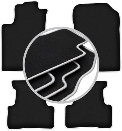 CARLUX-SILVER automatten voor: Honda CR-V III SUV (2006-2011)