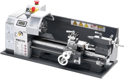 Metaaldraaibank 550W met tafelmodel, 2500 tpm, werkgebied 21x37cm