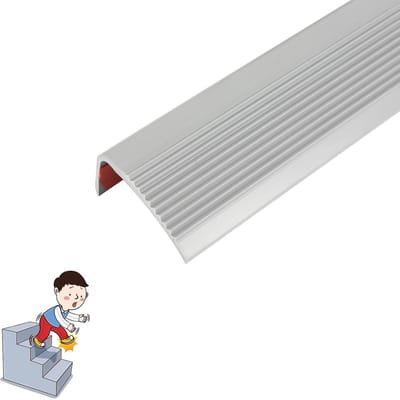 Zelfklevend Traprandprofiel 50 x 25 mm - Antislip Zoekprofiel 100 cm