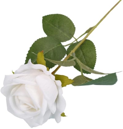 Dailygoods- Kunstrozen 20 Stuks - Fluwelen Rozen - 51 cm Hoogte - Bruidsboeket - Decoratie - Kunstmatige Bloemen - Realistisch Design - Neprozen
