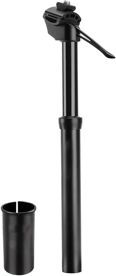 Hydraulische Zadelpen - Verstelbaar Zadel - Fietsen Comfort - Afstandsbediening - 27.2mm - Zwart