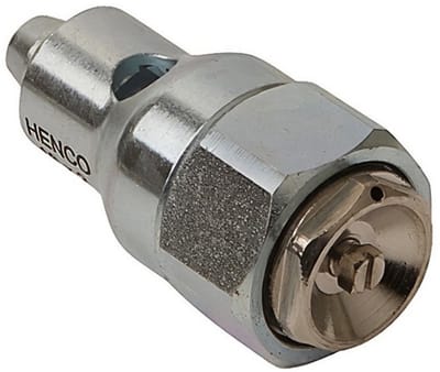 Henco DrillY26 Metalen Afpersstop – Geschikt voor Buisdiameter Ø 26mm – Herbruikbare RVS Testplug met Afsluiter & Ontluchter