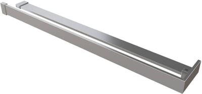 Saqu Modulo handdoekhouder met planchet voor douchewand 120cm Chroom