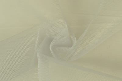 Tule stof - Zilver - 1 meter - Per meter - 150cm breed