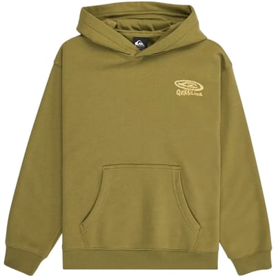 Quiksilver Salt Water Graphic Hoodie Groen 10 Years Jongens
