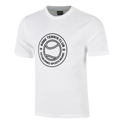 BOSS Green T-shirt heren Wit TS_Join Logo 10274735 01 50553648/100